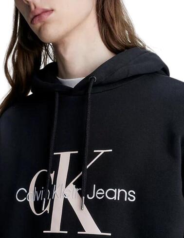Sudadera Calvin Klein de algodón con capucha para hombre