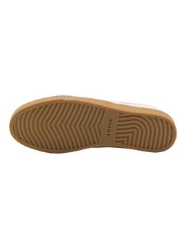 Zapatillas Levi's® Sneak de lona en beige para mujer