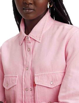 Camisa vaquera Levi's® Essential Western Dusty Cameo Pink