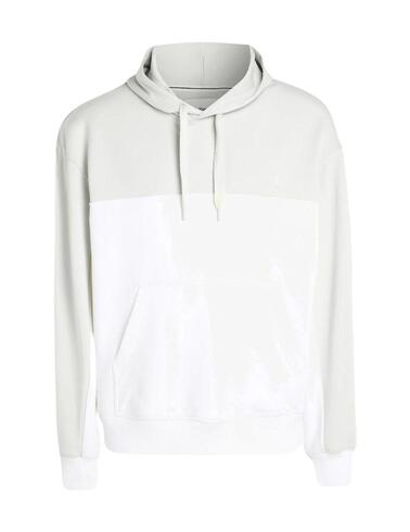 Sudadera Calvin Klein con capucha de algodón color block