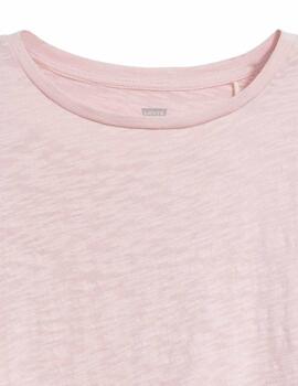 Camiseta Levi's® Margot de manga corta Chalk Pink para mujer