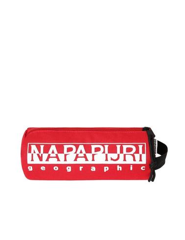 Estuche porta lápices Napapijri Happy rojo