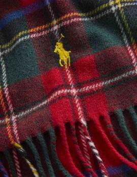 Bufanda Polo Ralph Lauren de cuadros de lana