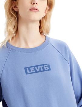 Sudadera Levis Relaxed Graphic Boxtab Crew