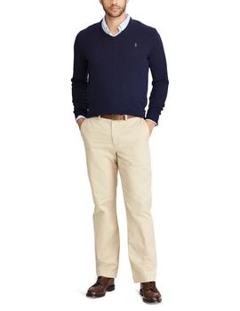 Jersey Polo Ralph Lauren lana merino cuello pico
