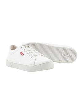 Zapatillas Levi's® Malibu 2.0 de mujer en color blanco