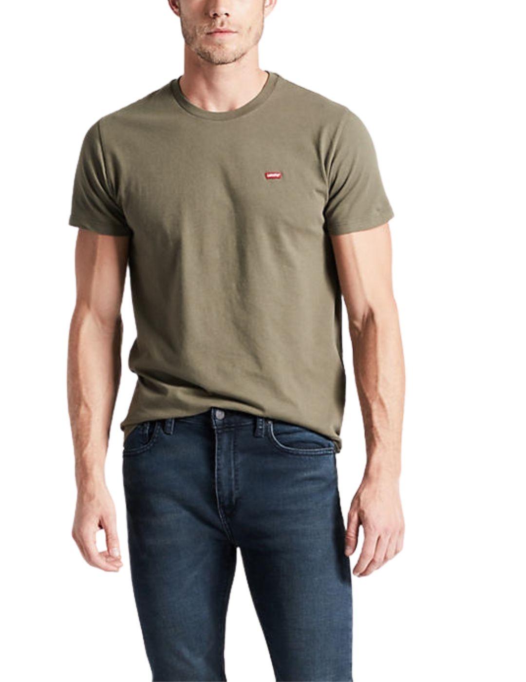 Camiseta Levi's® Short Sleeve Housemarket Olive Night hombre