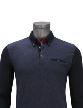 Polo Florentino manga larga slim fit para hombre