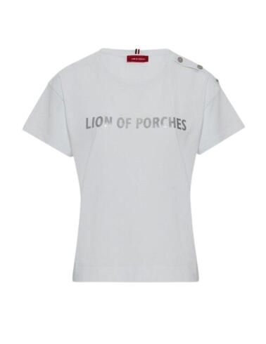 Camiseta Lion of Porches de manga corta con botones