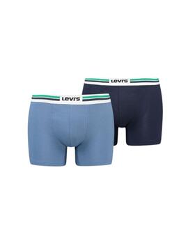 Boxer Levi's® básico con logotipo en la cinturilla pack de 2