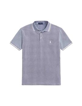 Polo de Polo Ralph Lauren Custom Slim Fit de piqué elástico