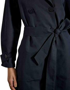 Gabardina Lion of Porches con cinturón y pliegue