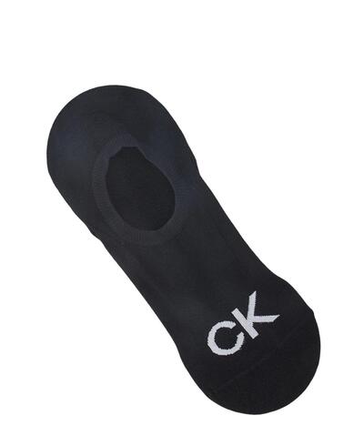 Calcetín invisible Calvin Klein 2-pack gris y negro