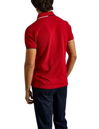Polo Lion of Porches slim fit de manga corta para hombre