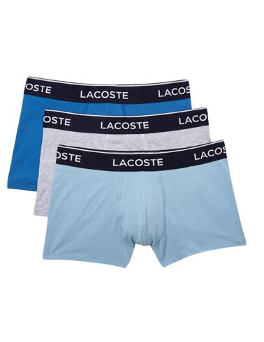 Pack de 3 calzoncillos Lacoste en algodón elástico