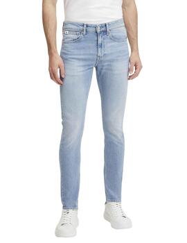 Pantalón vaquero Calvin Klein Slim Taper denim claro