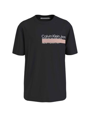 Camiseta Calvin Klein regular para hombre con monograma