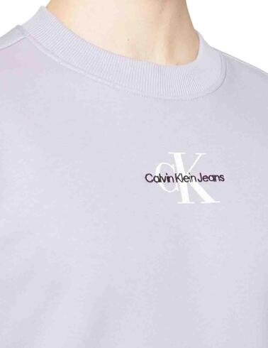 Sudadera Calvin Klein para hombre de cuello redondo