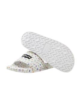 Chanclas  Levi's® June con estampado floral para mujer