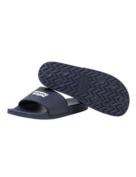 Chanclas Levi's® June Batwing azul marino para hombre