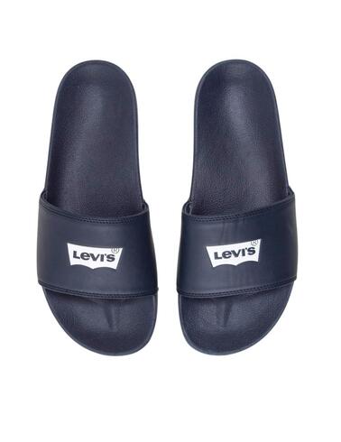 Chanclas Levi's® June Batwing azul marino para hombre