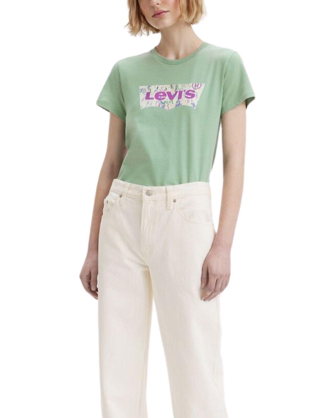Camiseta Levi's® The Perfect Tee Watercolor para mujer