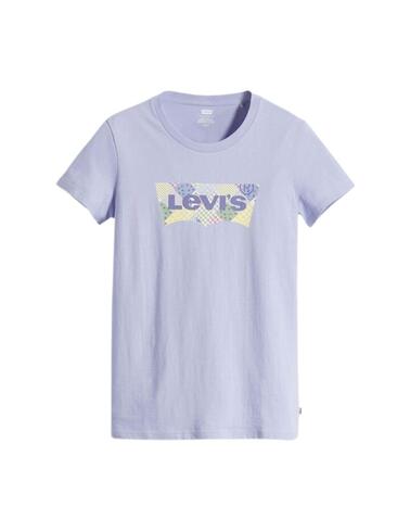 Camiseta Levi's® The Perfect Tee Persian Violet para mujer