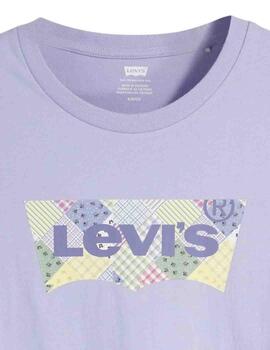 Camiseta Levi's® The Perfect Tee Persian Violet para mujer