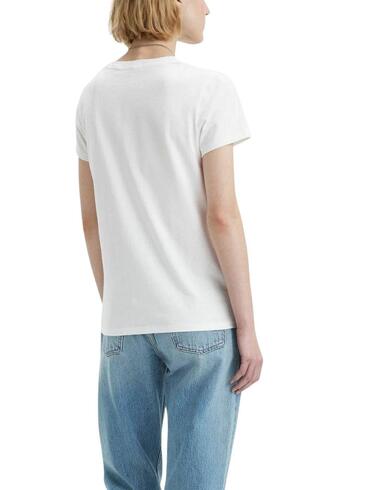 Camiseta Levi's® The Perfect Tee Bright White para mujer