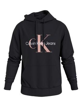 Sudadera Calvin Klein de algodón con capucha para hombre