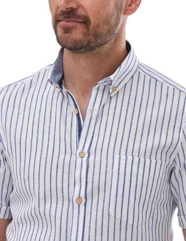 Camisa Florentino de manga corta regular fit  para hombre