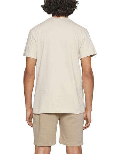 Camiseta Calvin Klein manga corta para hombre con monograma