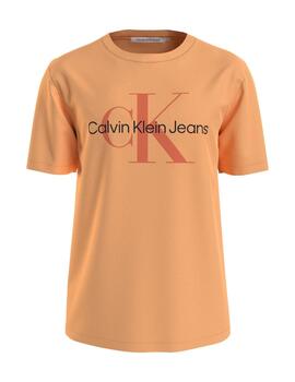 Camiseta Calvin Klein slim para hombre de algodón orgánico