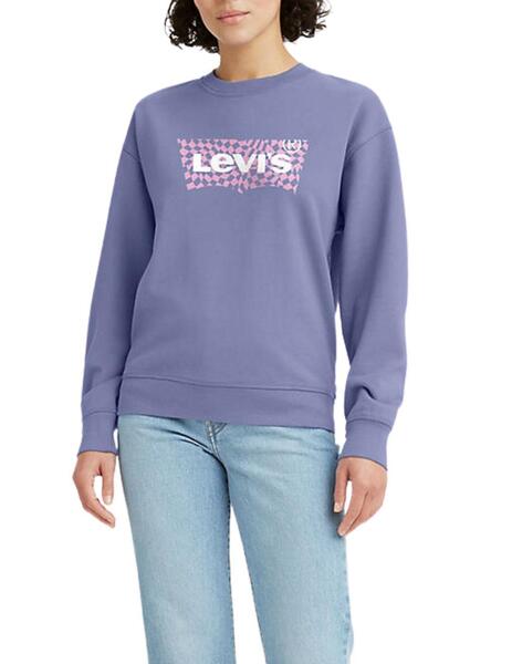 Sudadera levis mujer rosa cheap