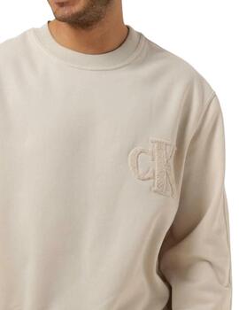 Sudadera Calvin Klein para hombre de cuello redondo