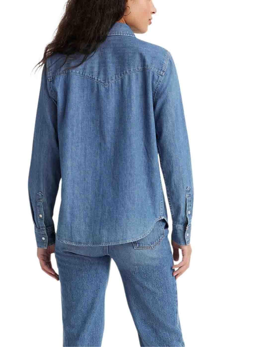 Camisa vaquera Levis Essential Western de mujer