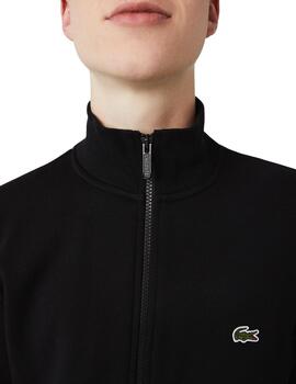 Sudadera Lacoste con cremallera y bolsillos  para hombre