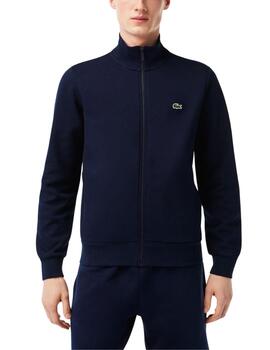 Sudadera Lacoste con cremallera y bolsillos  para hombre