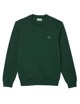 Sudadera Lacoste para hombre de algodón ecológico cepillado