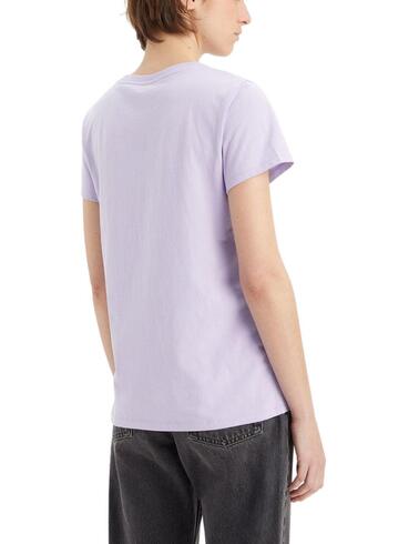 Camiseta Levi's® The Perfect Tee malva para mujer