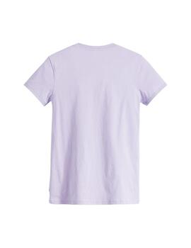 Camiseta Levi's® The Perfect Tee malva para mujer