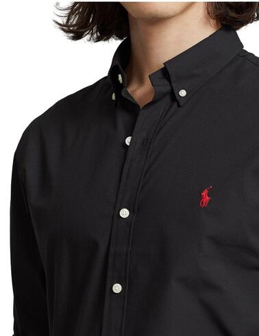 Camisa Polo Ralph Lauren elástica de popelin slim fit