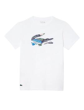 Camiseta Lacoste regular fit de manga corta y cuello redondo