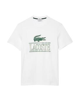 Camiseta Lacoste regular fit de manga corta y cuello redondo