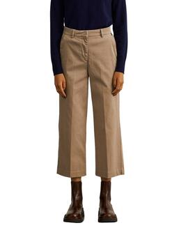 Pantalón chino Lion of Porches con pernera ancha para mujer