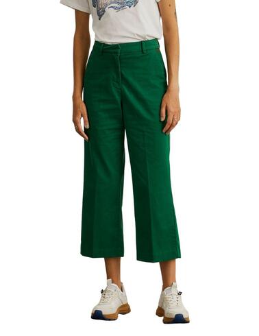 Pantalón chino Lion of Porches con pernera ancha para mujer
