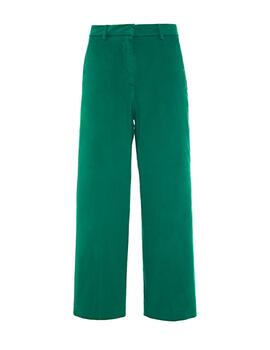Pantalón chino Lion of Porches con pernera ancha para mujer