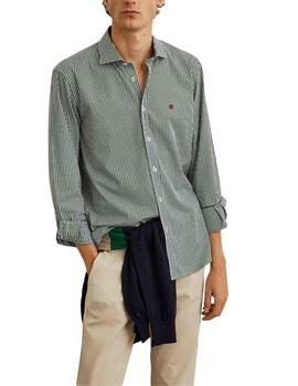 Camisa Lion of Porches de cuadros para hombre slim fit