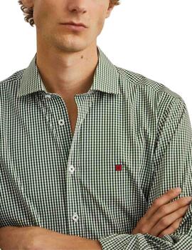 Camisa Lion of Porches de cuadros para hombre slim fit