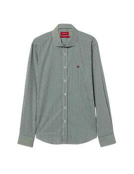 Camisa Lion of Porches de cuadros para hombre slim fit